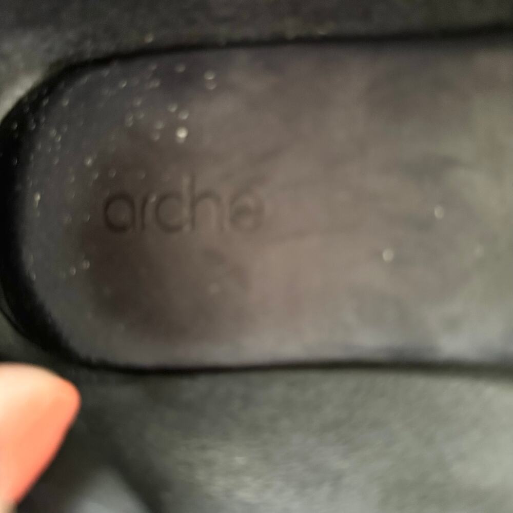 Arche LN Navy Blue Ninolo Nubuck Leather Slip On Comfort Loafer Flats Shoes 40 - Picture 5 of 11